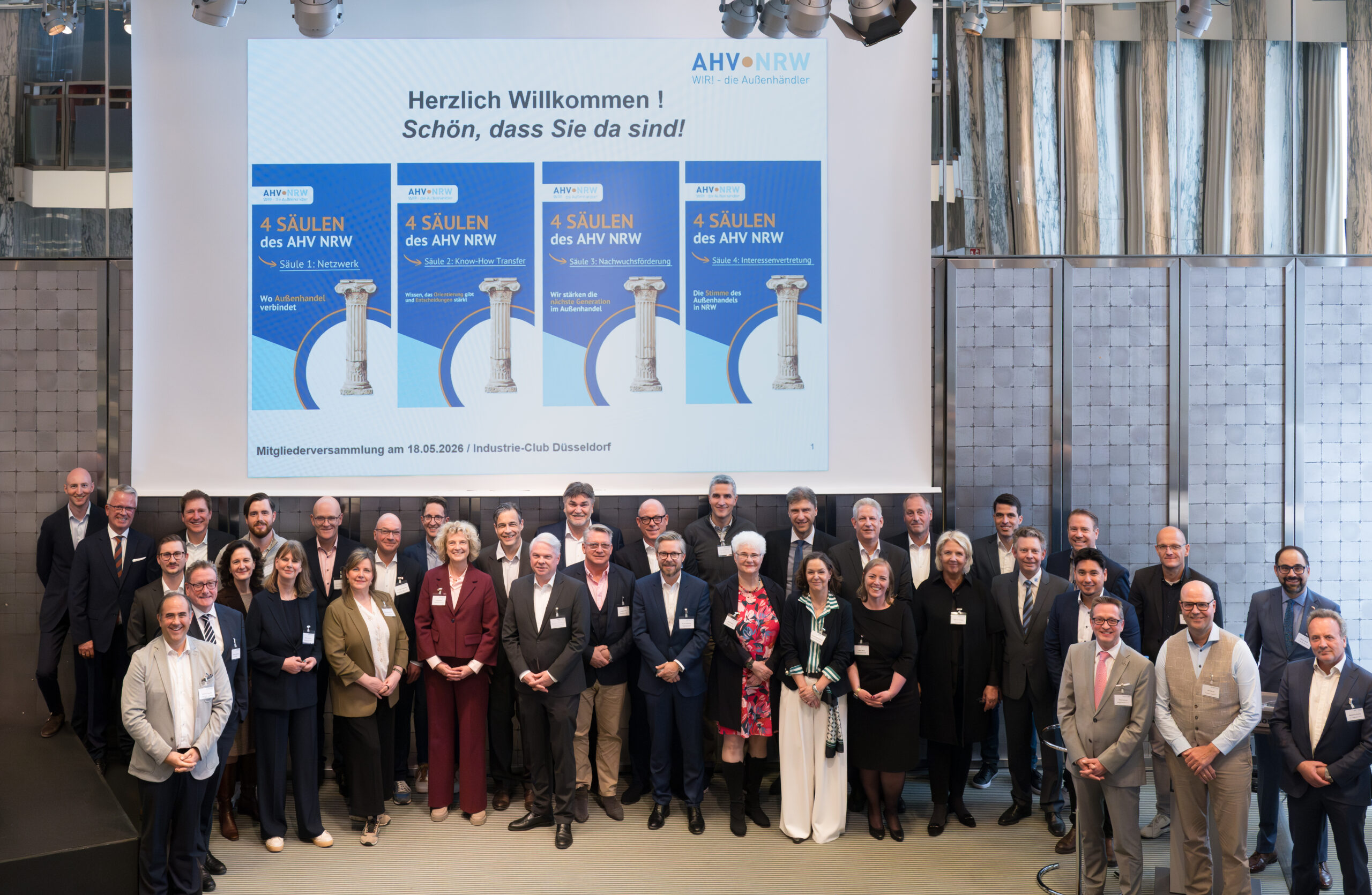 Bilder der Mitgliederversammlung 2026 des AHV NRW e.V.